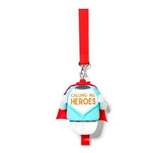 Bath and Bodyworks “Calling All Hero’s” pocket back holder.